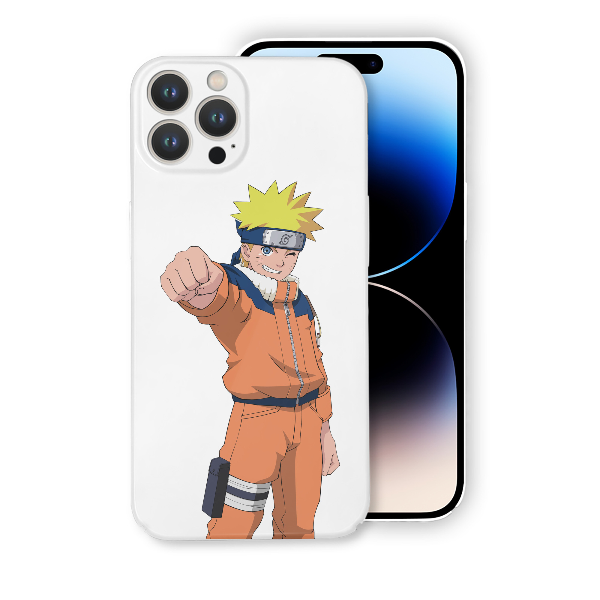 （画像用） NARUTO -ナルト- うずまき ナルト Uzumaki Naruto 【iPhone 14シリーズ対応】ハードケース